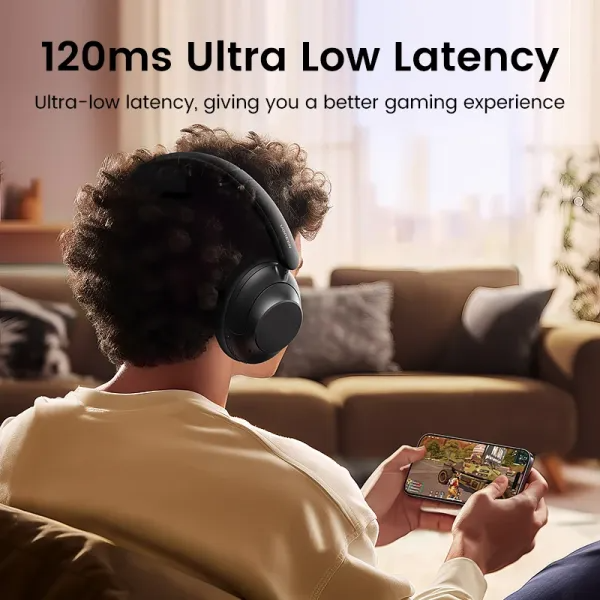 UGREEN HiTune Max5 Hybrid Active Noise Cancelling Headphones Hi-Res LDAC Sound Bluetooth 5.0 Headphones Multipoint Connection - Image 2