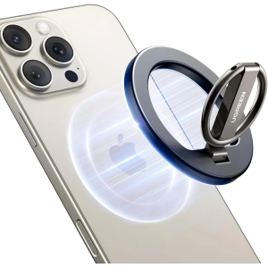 UGREEN Magnetic Phone Grip for MagSafe Phone Holder, Universal Strong Magnetic Ring Phone Stand