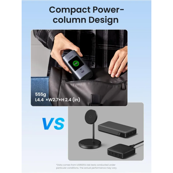UGREEN Nexode Power Bank 20000mAh 145w with QI2 Wireless charging - Image 6