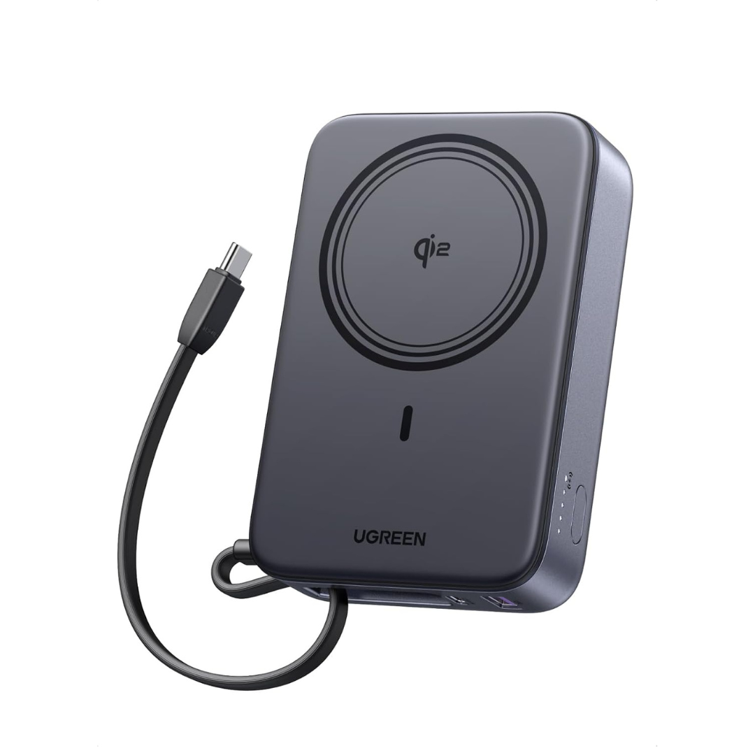 UGREEN 20000mAh 15W Qi2 Wireless Power Bank Overview - Image 2