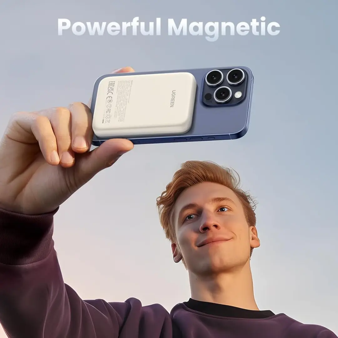 UGREEN Magnetic Wireless Power Bank (2026) - For iPhone MagSafe - Image 3