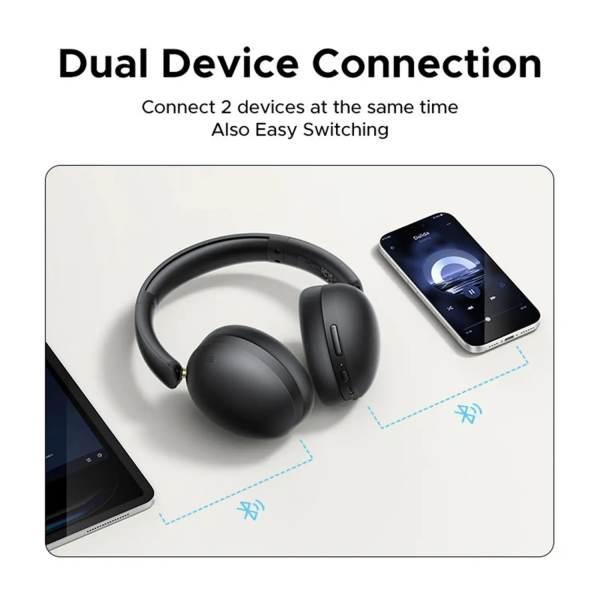 Ugreen Studio Max2 Wireless Over Ear Headset Black – HP205-45018 - Image 8