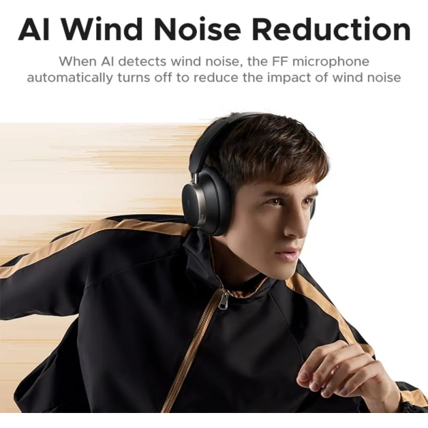 UGREEN Studio Pro Headphones Wireless, 120H, ANC, Hi-Res Sound, BT 6.0, Custom EQ & Multiple Connection via App - Image 4
