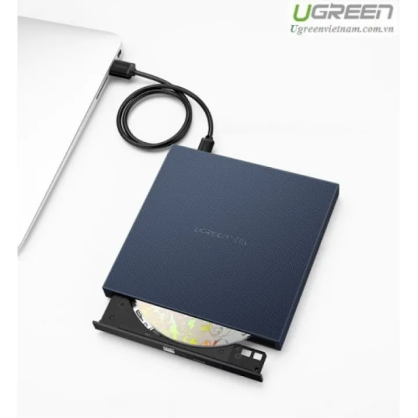 Ugreen USB 2.0 Slim Portable DVD Writer - Image 3