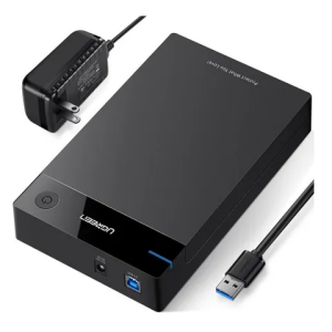 Ugreen USB 3.0 B To 3.5”/2.5″ Sata Hard Driver Enclosure
