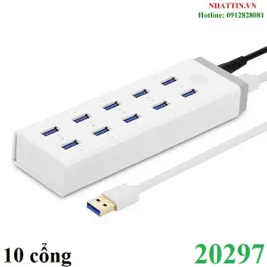 Ugreen USB 3.0 Charging Hub 10 Port (White)
