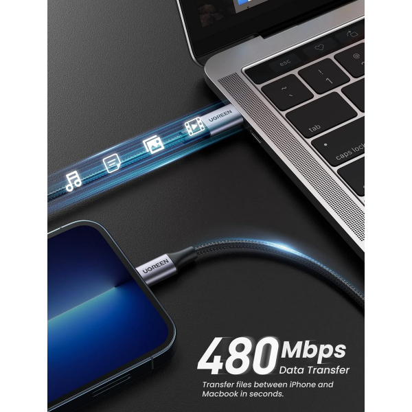 UGREEN USB C to Lightning Cable - Image 5