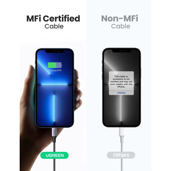 UGREEN USB C to Lightning Cable - Image 6