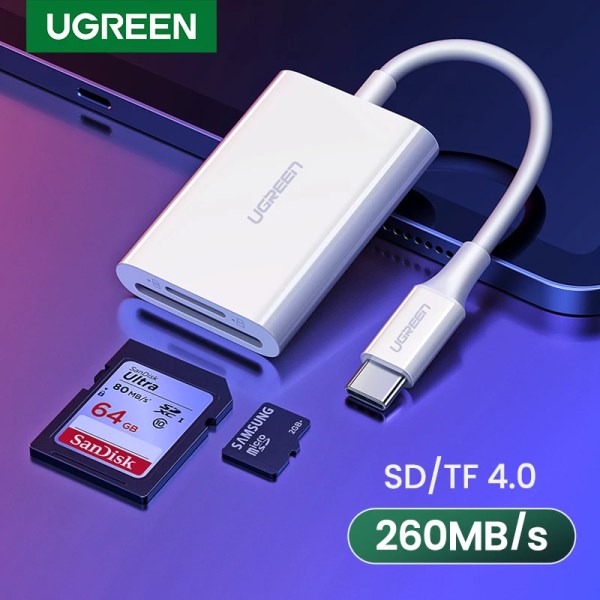 Ugreen USB Type-C SD/TF Card Reader