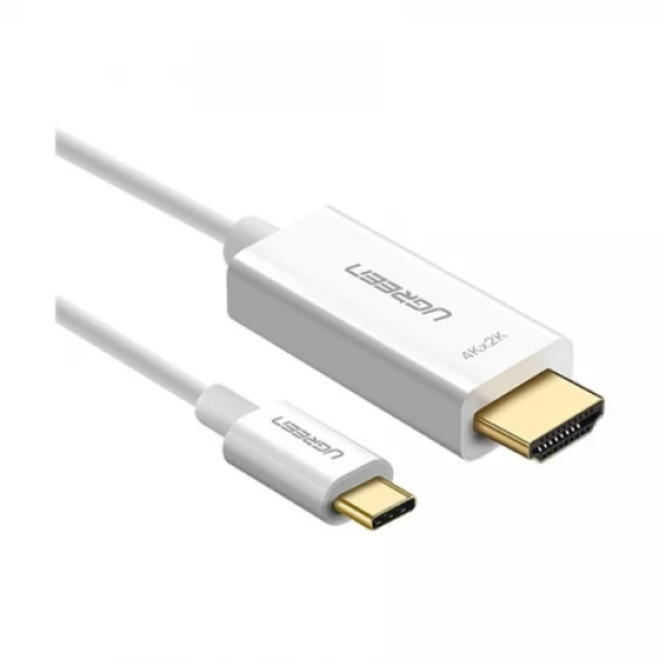 UGREEN USB Type C to HDMI Cable Male to Male ABS Case 1.5m (White) - Image 4