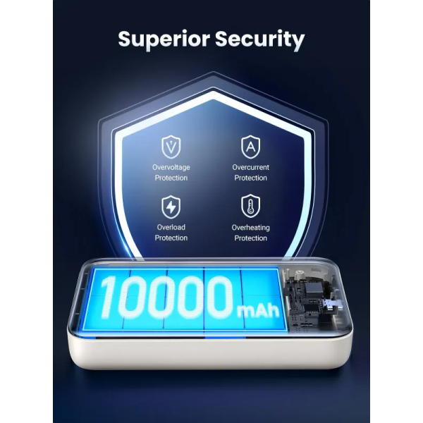UGREEN Wireless Magnetic Power Bank 10000mAh - Image 3