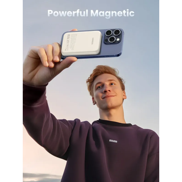 UGREEN Wireless Magnetic Power Bank 10000mAh - Image 5