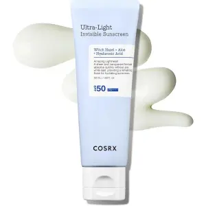 Ultra-Light Invisible Sunscreen SPF 50 Face Moisturiser 50ml by Genuine Collection
