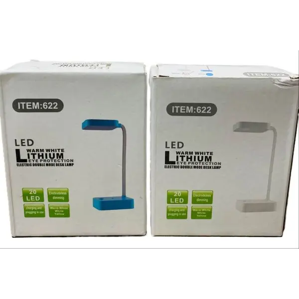 Ultra Light LED Clip-On Desk Lamp Foldable USB Table Lamp 3 Modes - Image 2