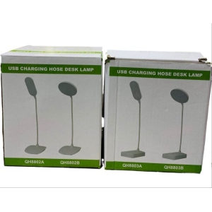 Ultra Light LED Clip-On Desk Lamp Foldable USB Table Lamp 3 Modes
