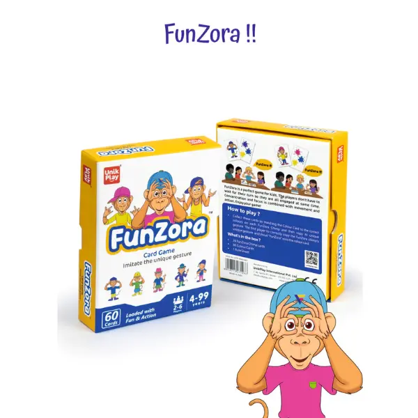 Unik Play Card Game Funzora