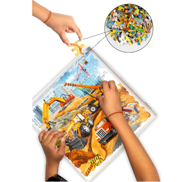 Unik Play Go Crazy Jigsaw Puzzle Construction - Image 3