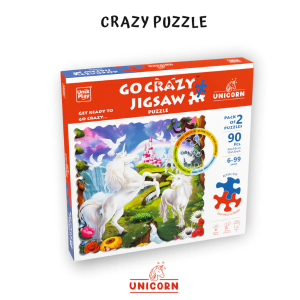 Unik Play Go Crazy Jigsaw Puzzle Unicorn