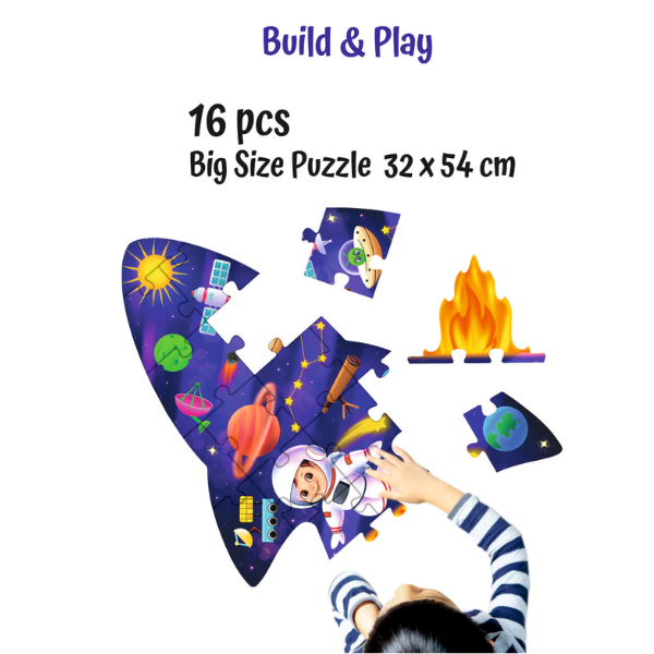 Unik Play Shape Puzzle Space - Image 5