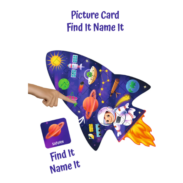Unik Play Shape Puzzle Space - Image 4