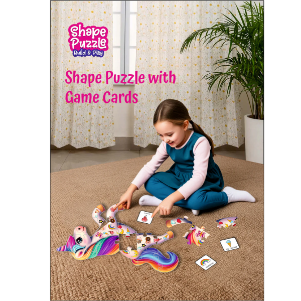 Unik Play Shape Puzzle Unicorn - Image 2