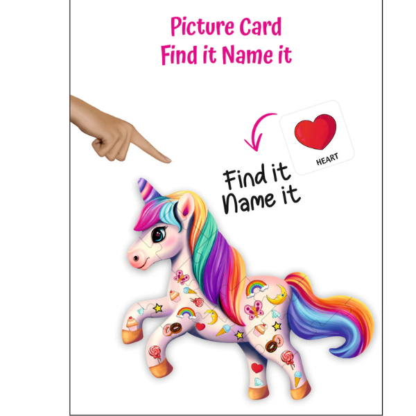 Unik Play Shape Puzzle Unicorn - Image 4