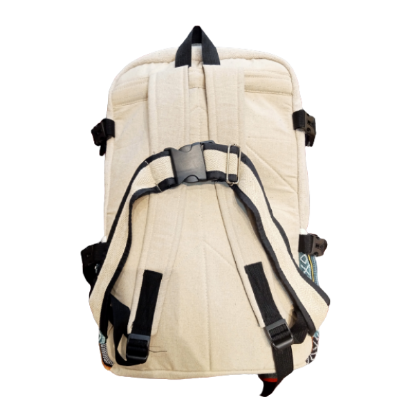 Unisex Hemp & Cotton Blend Trekking Backpack - Image 2