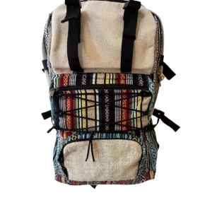 Unisex Hemp & Cotton Blend Trekking Backpack