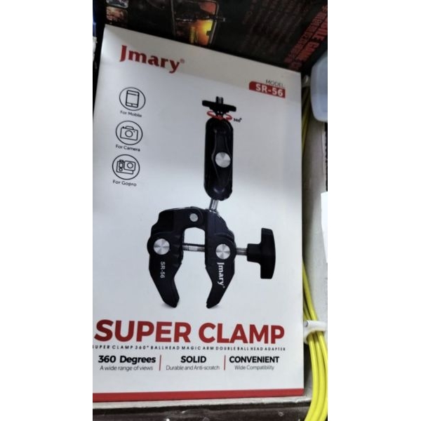 Universal Handlebar Mount Tube Clamp for Go Pro / Insta 360 / Dji Osmo - Image 3
