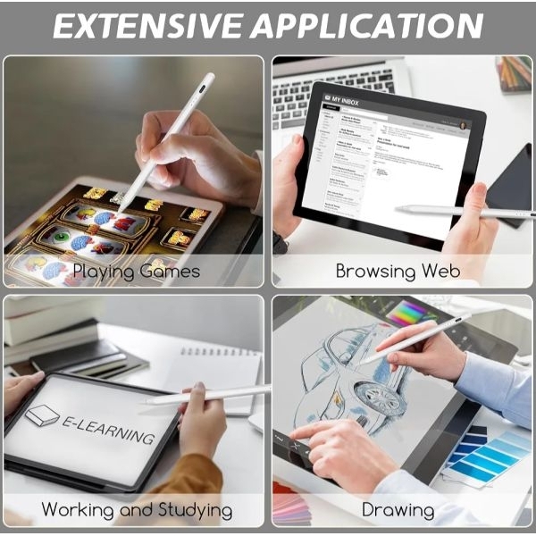 Universal Rechargeable Stylus Pen – Precision Touch for iOS, Android & Windows - Image 5