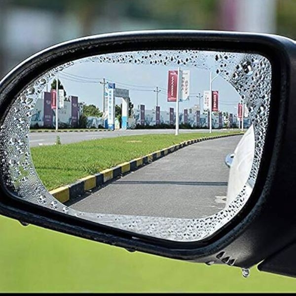 Universal Waterproof Rearview Mirror Film Car Stickers Antifog Auto Dimming Sticker Rain-Proof Vinyl Wrap Film - Image 2