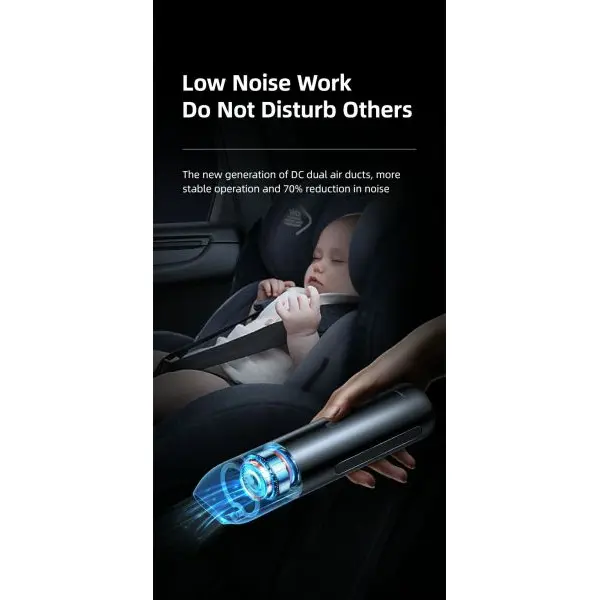 Usams Us-zb234 Mini Handheld Vacuum Cleaner - Image 3