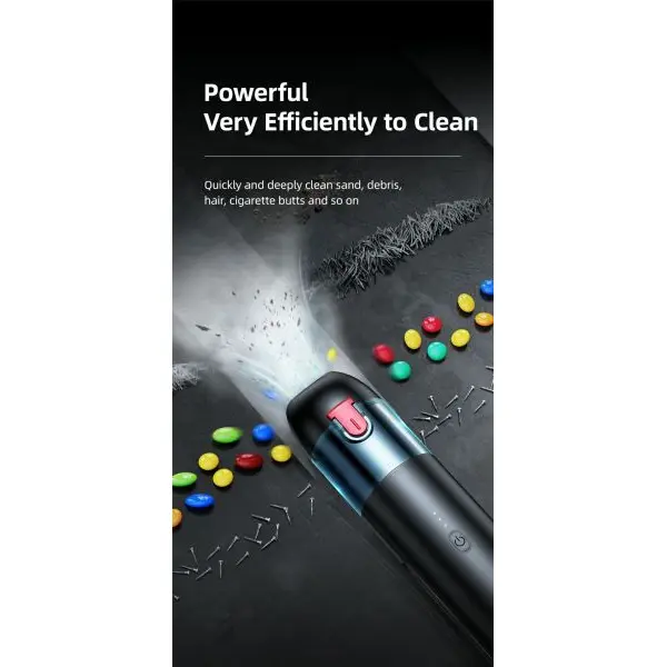 Usams Us-zb234 Mini Handheld Vacuum Cleaner - Image 4