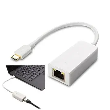 USB 2.0 Type C To RJ45 Ethernet LAN Network Adapter