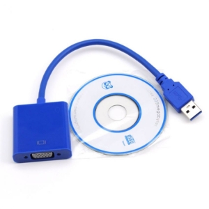 USB 3.0 and 2.0 to VGA Multi Display Adapter Converter
