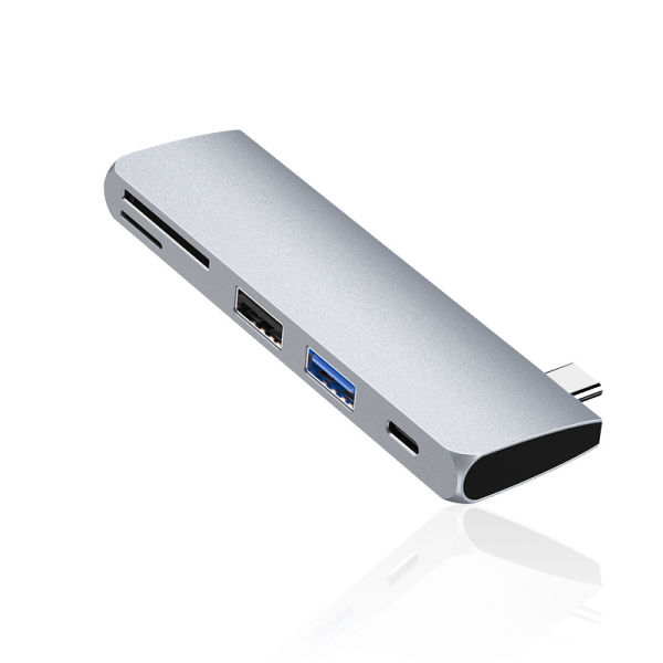 USB C Hub Adapter, 5 in 1 USB C Adapter, with PD Charging, SD and Micro SD Card Reader, USB 3.0 Port, USB2.0 Port - Image 3