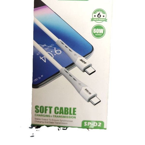 USB C to USB C Fast Charging Cable 1M Dual Type C Cable - Image 4