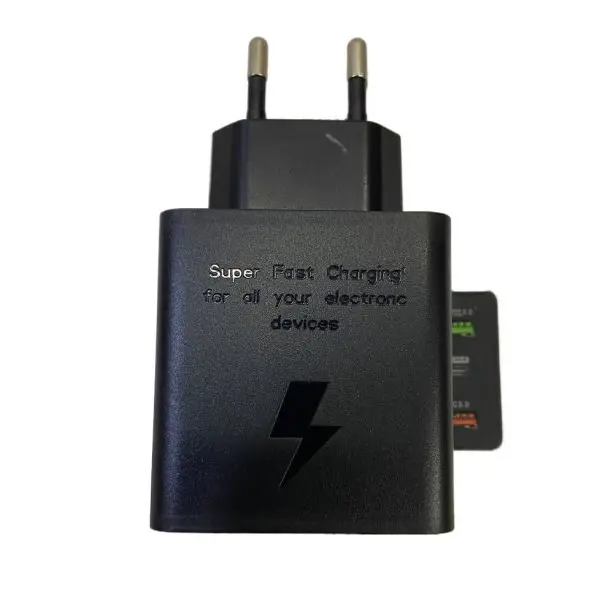 USB Charger 50W Dual USB PD 25W Type C Round-Pin Fast Charging Power Adapter - Image 4