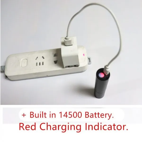 USB Rechargeable Flashlight Mini Device - Image 3
