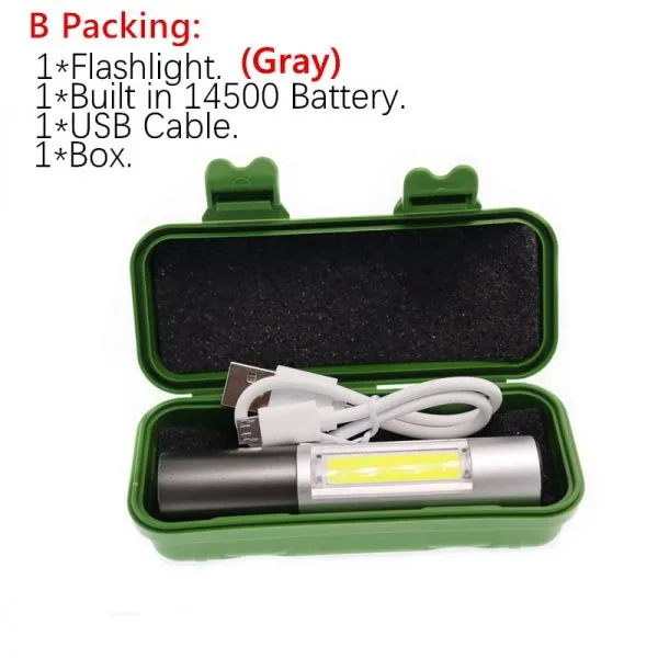 USB Rechargeable Flashlight Mini Device - Image 5