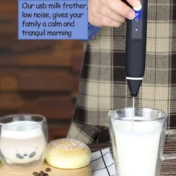 3 - Speed Adjustable Mini Milk Foamer For Blending Bulletproof Coffee