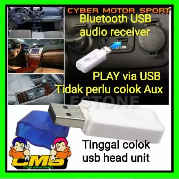 USB Wireless Bluetooth V4.0 Audio Music Receiver AdapterAmplifier - Image 4