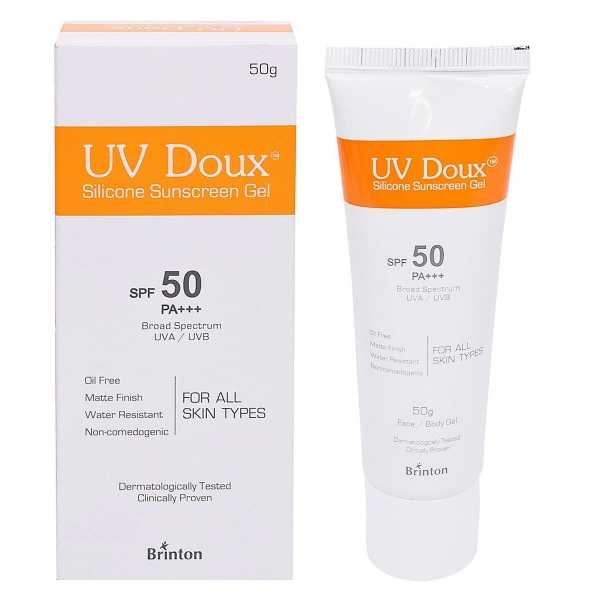 Uv Doux Silicone Sunscreen Gel SPF 50 50 Gm - Image 2