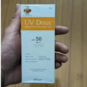 Uv Doux Silicone Sunscreen Gel SPF 50 50 Gm