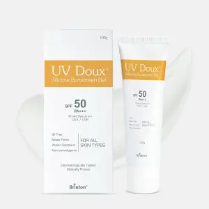 UvDoux Face & Body Sunscreen gel 100g with SPF 50 PA+++ in Matte Finish and Oil Free Formula| Water Resistant Sunscreen| Protection against UVA/UVB Rays