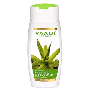 VAADI Aloe Vera Deep Pore Cleansing Milk With Lemon Extract (110 ml)