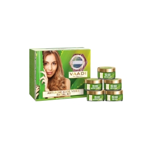 VAADI Anti-Acne Aloe Vera Facial Kit With Green Tea Extract (270gms)