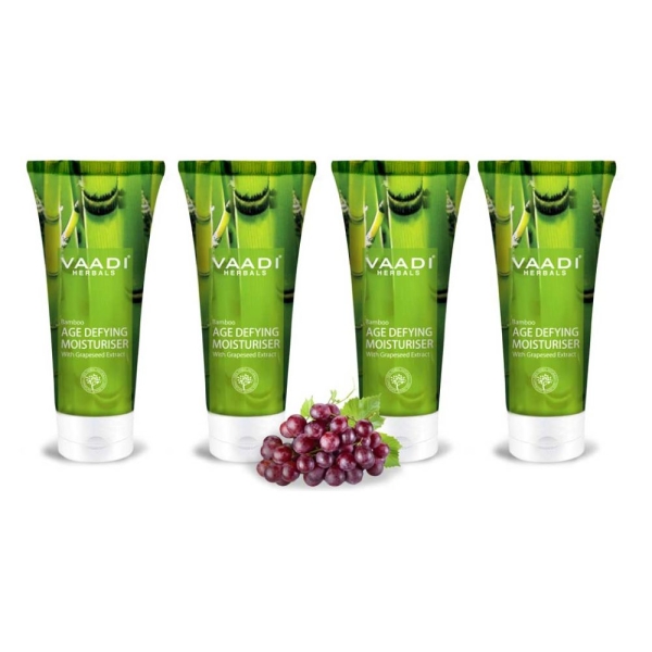 VAADI  Bamboo Age Defying Moisturizers with Grapeseed Extract (Pack of 4)