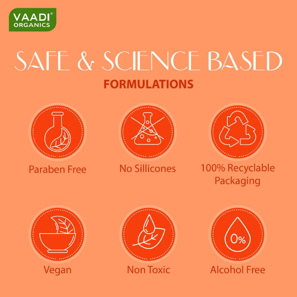 VAADI Chandan Kesar Haldi Face Pack (600 gm) - Image 5