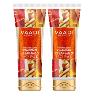 VAADI Chandan Kesar Haldi Face Pack (600 gm) (Pack of 2)